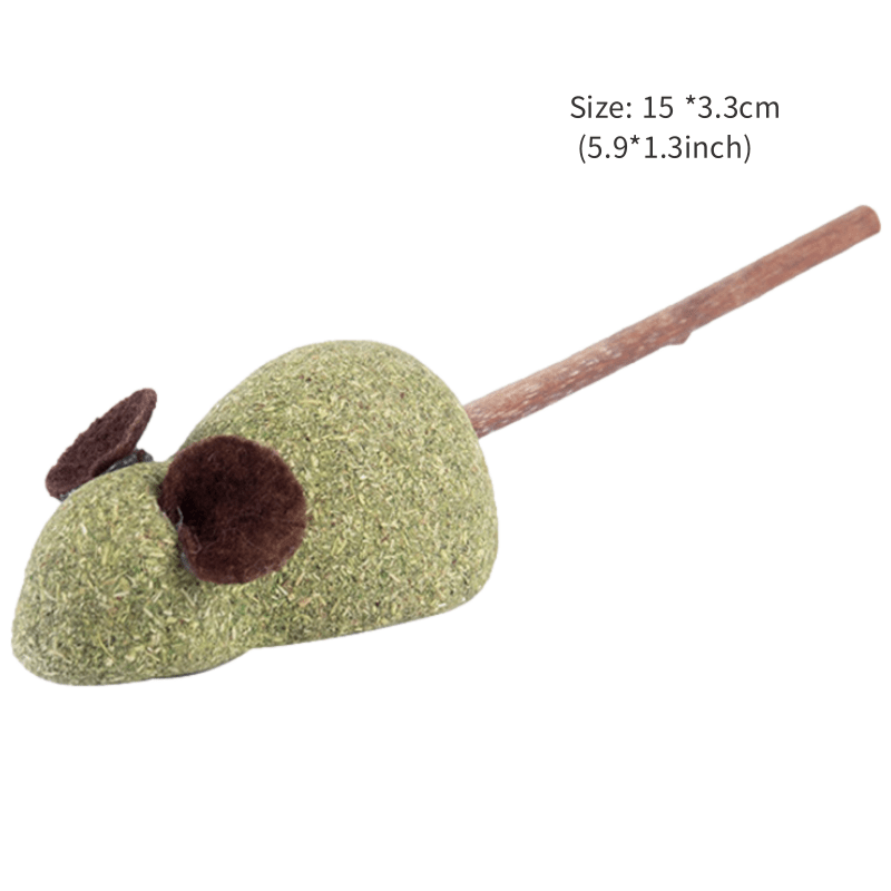 Cat Toy /Dog Toy containing natural Actinidia Polygama and Catnip, Mouse/Fish/Lobster/Crab/Gyros Shapes, Small Pet Training Sticks