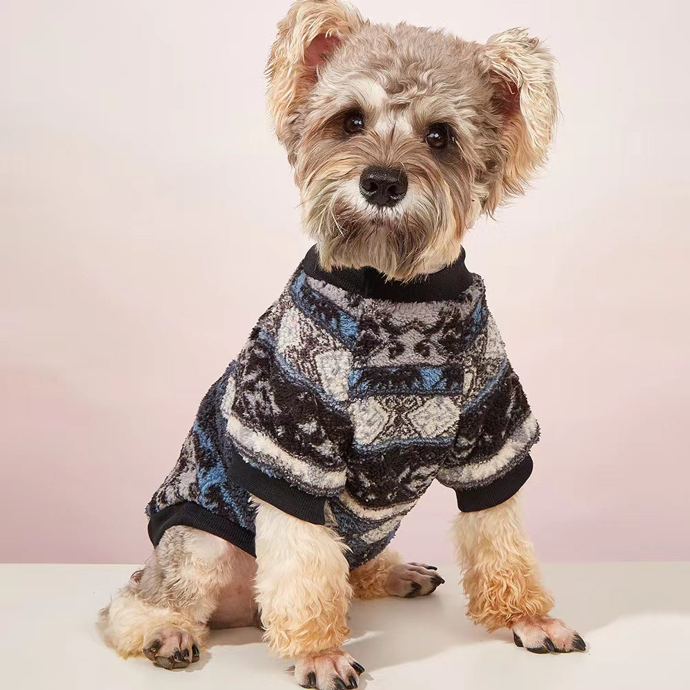 Dog Winter/Autumn Sweater Soft, Puppy Pullover Sweatshirt, Cold Weather Pet Thick Warm Clothes