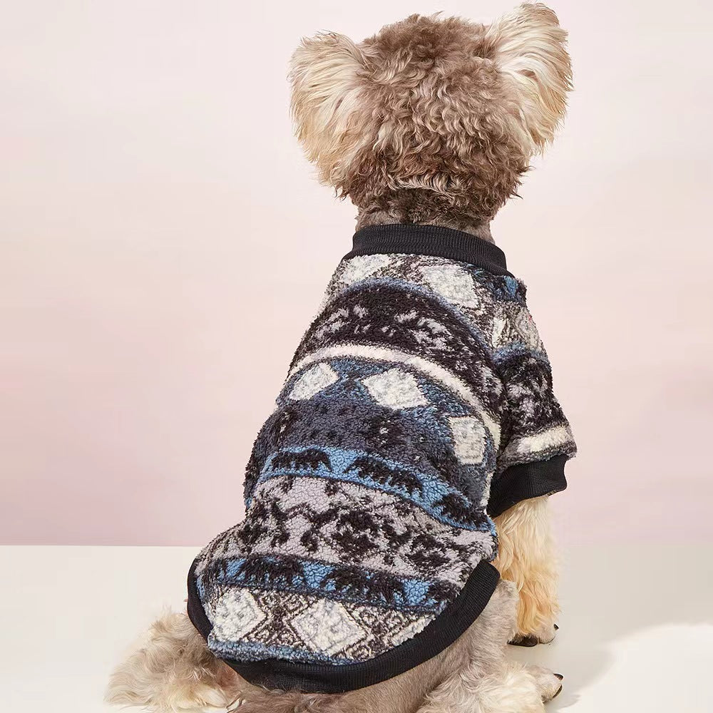 Dog Winter/Autumn Sweater Soft, Puppy Pullover Sweatshirt, Cold Weather Pet Thick Warm Clothes