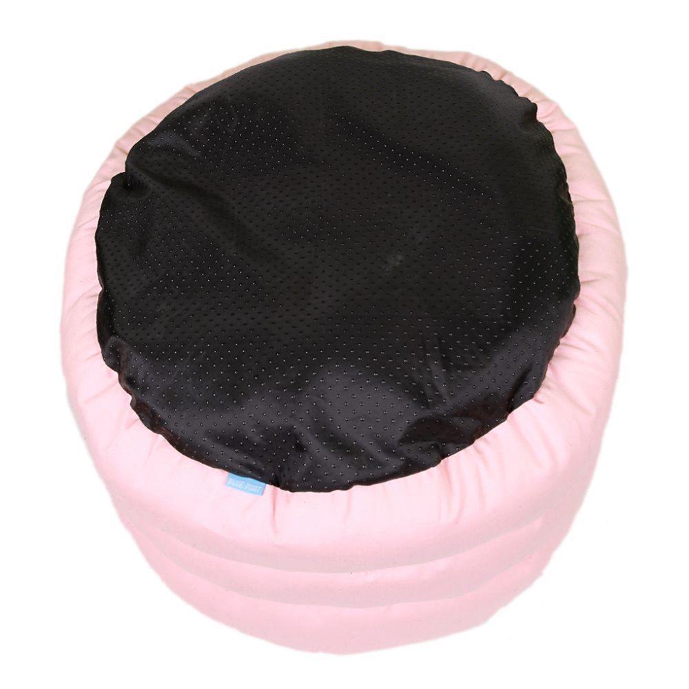 Blue Port Pink Pet Bed, Cozy Cat Bed, Toilet Shape, Super Soft and Warm