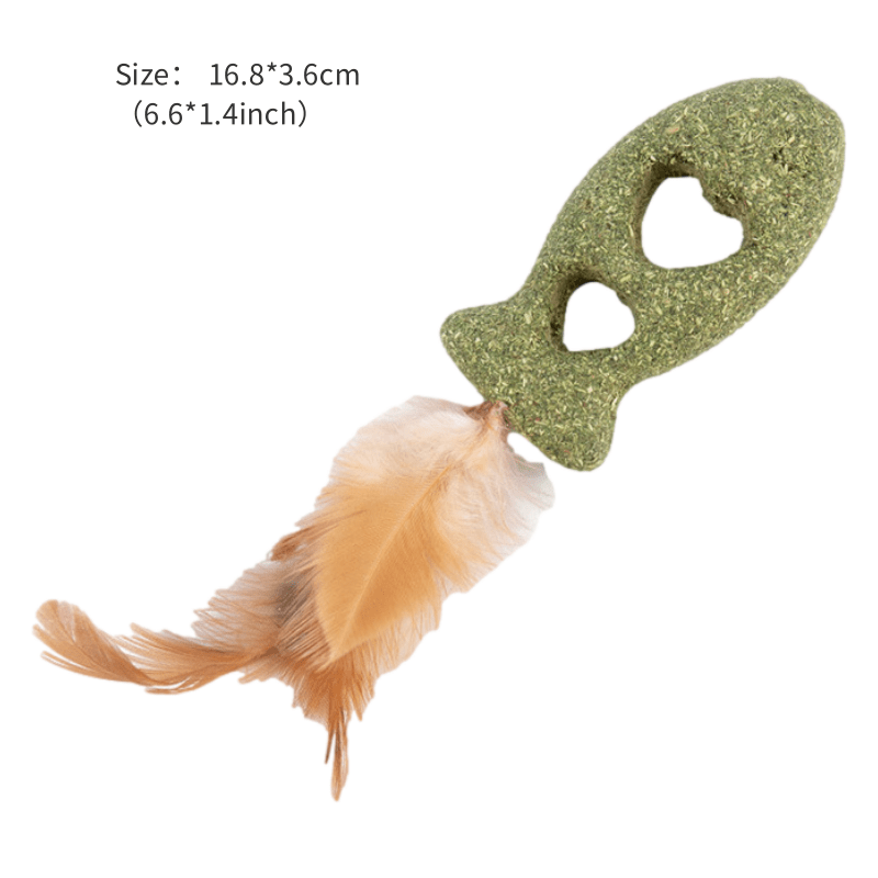 Cat Toy /Dog Toy containing natural Actinidia Polygama and Catnip, Mouse/Fish/Lobster/Crab/Gyros Shapes, Small Pet Training Sticks