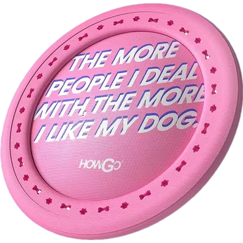 Durable Frisbee Dog Toys with Special Design of Food Grooves