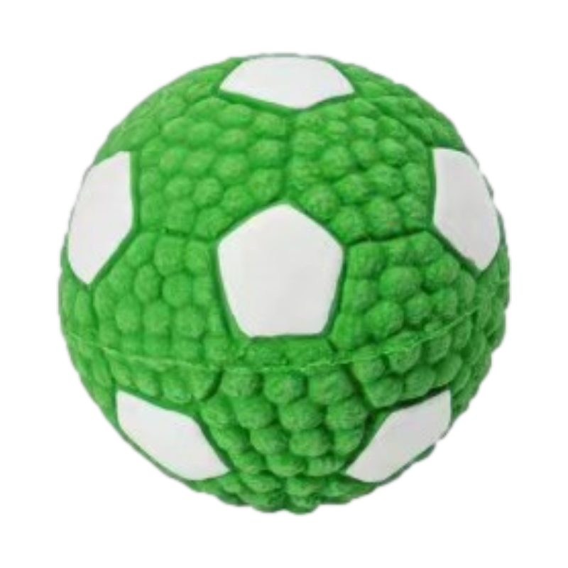 Squeaky Football Dog Toy, Latex Floating Dog Ball Toy for Interactive Chew & Fetch